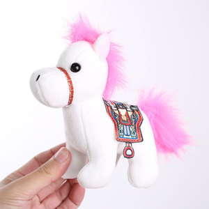 Peluche di Cavalli e Unicorni all'Ingrosso, Giocattoli Imbottiti a Forma di Pony, Adorabili Cavalli Cartoon per Regali di Compleanno, Decorazioni per la Camera, Bomboniere - Product Image 4