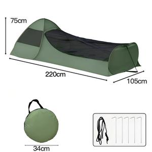 Carpa de <span class=keywords><strong>Camping</strong></span> Portátil de Apertura Rápida Automática OEM, Impermeable, Antimosquitos, para Cuatro Estaciones, de Una Habitación, para 1-2 Personas - Product Image 3