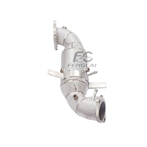 Tuberías de Escape de Alta Calidad para Automóviles, Fabricadas en Acero Inoxidable Ss304 con Protección Térmica para Alfa Romeo <span class=keywords><strong>Stelvio</strong></span> 2.0T 2017-2021, Mayor Respuesta del Acelerador - Product Image 2