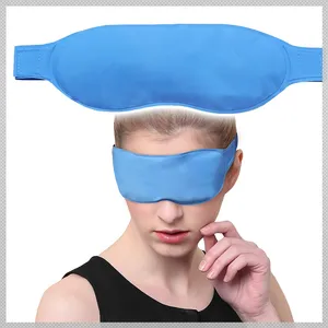 World-bio Nylon Fabric Liquid Gel Eye Mask Hot Cold Pack Compress To Relieve Eye Fatigue And Dark Circles