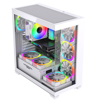 LOVINGCOOL Produk Baru Casing Komputer PC & Tower PC Chassis ATX Casing PC Mid Tower Casing Komputer Gaming
