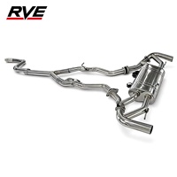 Sistema de Escape RVE OEM con Silenciador Catback para BMW X6 G06 X5 G05 3.0t 2019+, Válvula de Escape, Kit de Rendimiento