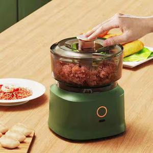 Nueva Máquina de Cocina Multifuncional, Picadora de Carne Eléctrica Inalámbrica, Picadora de Ajo de Plástico para el Hogar, Procesador de Alimentos para Bebés - Product Image 4