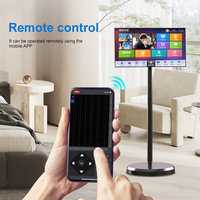Pantalla inteligente de 21,5 pulgadas, 1080P, pantalla táctil enrollable, TV Ip, TV portátil Vertical, televisión móvil, televisores inteligentes inalámbricos para juegos
