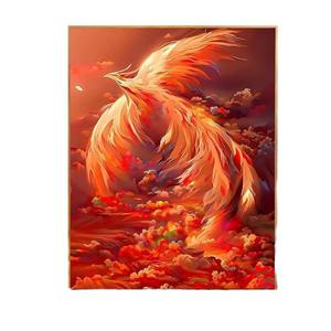 Pintura al Óleo Digital DIY de Rosa de Playa, Pintura Decorativa Rectangular sin Marco de Acrílico Pintada a Mano con Flores de Tulipán y Paisaje Colorido - Product Image 5