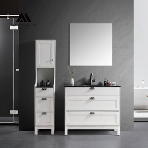 <span class=keywords><strong>Mobile</strong></span> <span class=keywords><strong>bagno</strong></span> moderno su misura Mars Villa Project con lavabo fuori centro a pavimento - Product Image 2