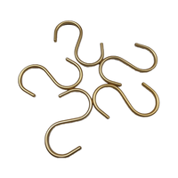 Ressorts en aluminium plaqué nickel Caiyin, style S, à torsion spirale, avec crochets uniques, capacité de charge de 90 lb, couleurs personnalisées
