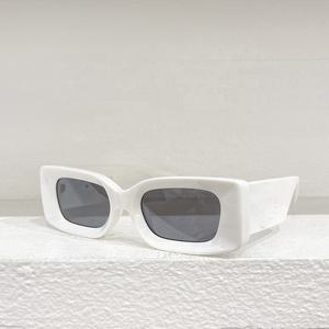 最新流行のダブルブリッジサングラスビンテージビッグフレームサングラスマルチカラー旅行用メガネ - Product Image 3