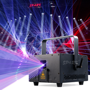 Chuyên nghiệp ánh sáng laser bầu trời chiếu chùm RGB ứng dụng hoạt hình 10 Wát Đèn sân khấu thiết bị cho tiệc cưới hộp đêm - Product Image 1