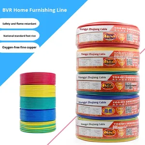 XIANGHENG Home Decoration Elektrisches Kabel mit reinem Kupfer kern 1,5/2,5/4/6/10/16mm AWG Quadratische PVC-Isolierung Litzen 450-750V - Product Image 3