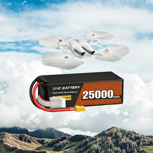 DHC 25000mAh 15C 45.6.2V 12S FPV <strong>LiPo</strong> <strong>Battery</strong> Pack For Aerial Photography Logistics Agricultural UAV Drones 15/18inch 800 Cycles - Product Image 3