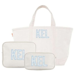 High-value Embroidered Letters <b>Cosmetic</b> <b>Bag</b> <b>Travel</b> Portable Large-capacity Toiletry Storage <b>Bag</b> - Product Image 3