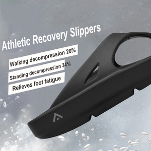 Sandales orthopédiques unisexe à soutien de la voûte <span class=keywords><strong>plantaire</strong></span> <span class=keywords><strong>pour</strong></span> la récupération, idéales <span class=keywords><strong>pour</strong></span> les pieds plats et la <span class=keywords><strong>fasciite</strong></span> <span class=keywords><strong>plantaire</strong></span>, avec semelle épaisse absorbant les chocs - Product Image 2