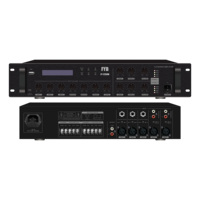 Amplificador Mezclador de Clase D de Doble Canal FY-2250M, Compatible con Bluetooth, USB y MP3, con Diseño de Montaje en Rack de 2U