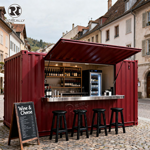 Container <span class=keywords><strong>Bar</strong></span> <span class=keywords><strong>e</strong></span> Caffetteria Prefabbricata per Esterni, Ristorante Container in Vendita - Product Image 2