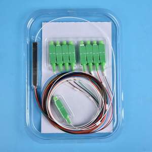 Không cân bằng 1:5 2 32 PLC <span class=keywords><strong>Splitter</strong></span> 1:9 đa chế độ 1*2 Mini Module 1M SC APC với trường hợp thép đài phát thanh PLC <span class=keywords><strong>Splitter</strong></span> 50 50 - Product Image 4