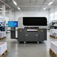 Imprimante UV industrielle à haute vitesse Sunthinks pour l'impression de données variables en une seule passe, idéale pour l'impression personnalisée de couvertures de carnets et de papeterie.