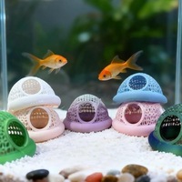 Aire de repos pour poissons, endroit de repos créatif de style grotte, décoration d'aquarium en plastique