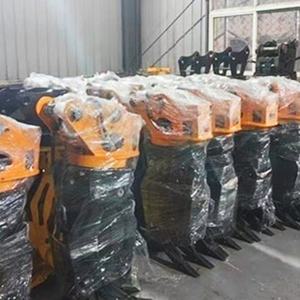 Гидравлический захват для бревен и камней с поворотным механизмом, производство OEM, для экскаваторов 1.5-50 т, высокоэффективный двигатель - Product Image 5
