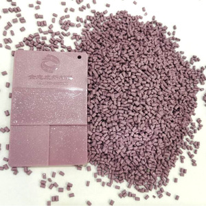Pearl Color Masterbatch For Injection Molding PP PET PC ABS Granule High Brightness Shenzhen Origin JZC58088 - Product Image 2