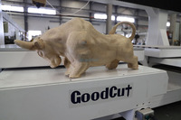 Machine CNC 5 axes pour la fabrication de moules et de statues 3D, 4D, 5D avec moteur de broche Hiteco 10kW