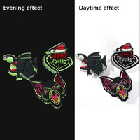 Griffes de cheveux personnalisées européennes et américaines pour Halloween Griffes de cheveux de chauve-souris d'animaux de dessin animé Griffe de cheveux Grinch personnalisée