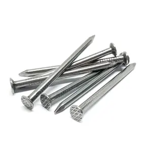 30 anos de vendas diretas de fabricantes de unhas que fornecem unhas comuns de aço galvanizado, ferro de fio polido comum