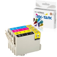Cartouche d'encre jet d'encre compatible couleur Premium INK-TANK T0441 T0442 T0443 T0444 pour imprimante Epson Stylus C66 C84 C86 CX6600