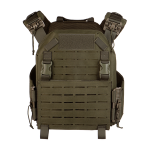 Tactico Plate Carrier Gilet <span class=keywords><strong>taupe</strong></span> tactique Système Molle découpé au laser de combat à dégagement rapide - Product Image 2