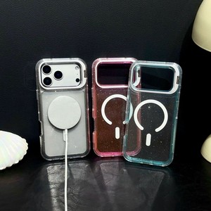 Funda Magnética Brillante para Teléfono Móvil, Compatible con iPhone 17, 16, 15, 14 Pro Max, Protección de 360°, Soporte para Cámara, Cubierta Transparente - Product Image 2