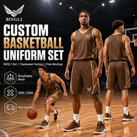 Uniformes de basket-ball marron mocha de qualité supérieure, personnalisés pour les clubs haut de gamme, vêtements d'équipe, style rétro, ensemble maillot et short de basket-ball