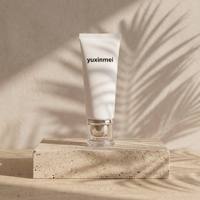 Tube cosmétique en plastique en gros, 40 mm, avec bouchon à vis, impression sérigraphique pour masque facial et soins de la peau, OEM ODM, logo personnalisé, directement de l'usine