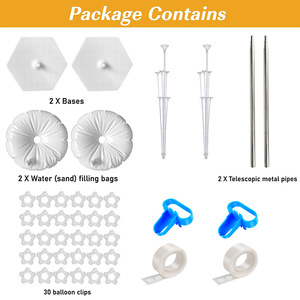 Soportes para Globos, Tubos para Decoración de Bodas, Fiestas de Cumpleaños, Baby Shower, Soporte para Globos de Cumpleaños - Product Image 2