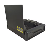 Boîte de verrouillage d'empreintes digitales pistolet armoire boîte serrure sécurisé coffre-fort d'empreintes digitales pistolet coffre-fort pour camion à domicile couvercle d'ouverture automatique