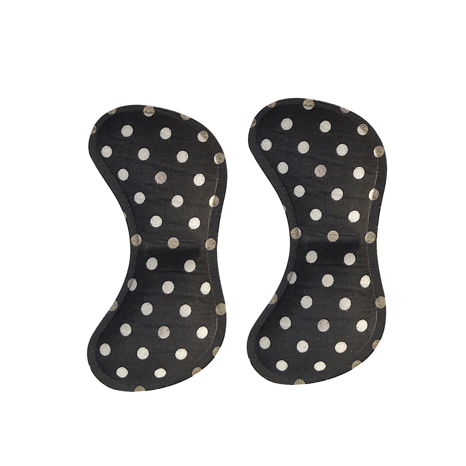 Black with white dots