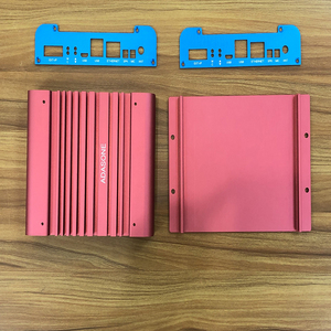 ZHONGLIAN Piezas de Mecanizado CNC Caja <span class=keywords><strong>Electr</strong></span>ó<span class=keywords><strong>nica</strong></span> de Perfil de Aluminio Mecanizado - Product Image 2