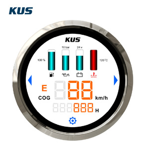 KUS - Instrumento LCD Multifuncional de 3 Pulgadas, Medidor TFT Marino Compatible con J1939 y <span class=keywords><strong>NMEA</strong></span> 2000 - Product Image 4