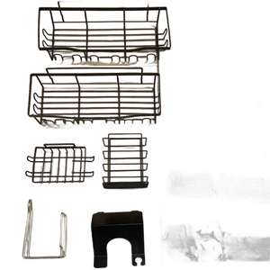 Soap Dish Holder Wall Mounted Toothbrush Holder Bathroom Racks Bathroom Rack Soap Rack <b>Shower</b> Caddies - Product Image 5