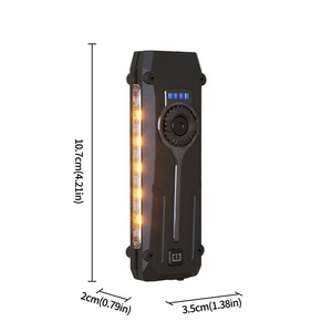 ยุนมัย อีดีซีไฟฉาย 1000Mh แบตเตอรี่ RGB ไฟ LED แม่เหล็กสำหรับใช้งานกลางแจ้ง - Product Image 5
