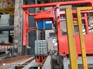 Maquinaria de flejado de pórtico para línea de montaje con cadena de funcionamiento estable a largo plazo para lingotes de zinc y flejado de zinc en paquetes a granel - Product Image 3