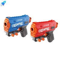 Pistolet à balles molles entièrement automatique, pistolet à eau longue portée 100-150fps, en plastique ABS, pour enfants et adultes, unisexe