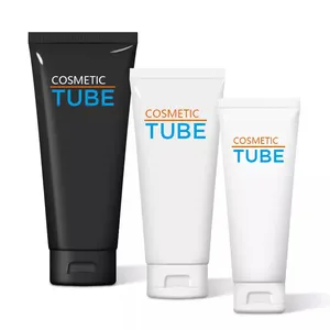 Loção Embalagem Garrafa Squeeze Soft Tube,Plastic Wash Facial Cleanser Tube, laminado macio plástico dentífrico tubo embalagem