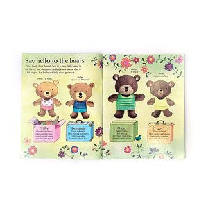 Creative Fun Dress the Teddy Animals Bears Casa móvil Diseños de Navidad Niños Niñas Regalo de cumpleaños Niños Sticker Paint Book - Product Image 6