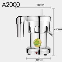 Extracteur de jus de carotte et gingembre HORUS 2023 Commercial A3000/2000 – Machine à jus de fruits