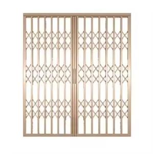 Hiện đại có thể thu vào Hợp kim nhôm kéo an ninh nướng thiết kế cửa chống trộm bảo vệ cửa chống ngập lụt - Product Image 6