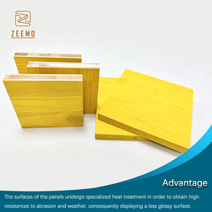Panneau tri-couche ZEEMO 21/27 mm en pin/épicéa jaune, imperméable, peint, haute résistance et réutilisable pour la construction - Product Image 3