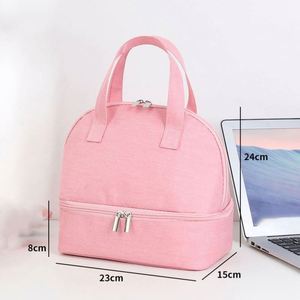 Bag <b>Box</b> Adult Small Cute Lunchbox Tote Large Capacity Insulated <b>Lunch</b> Container Cooler for <b>Work</b> Picnic Travel - Product Image 3