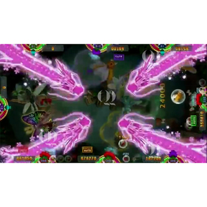 Qiqu ซอฟต์แวร์เกมตกปลาอาร์เคดที่ได้รับความนิยมมากที่สุดในสหรัฐอเมริกาบอร์ดเกมแมลง PCB บอร์ดเกมโต๊ะปลา - Product Image 5