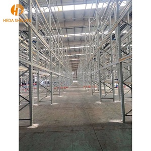 מדפי חובה כבדה קורות מעובה קורות תעשייתי 1 טון <span class=keywords><strong>2</strong></span> טון 3 משטחי בטון, הרכבה והרכבה מחסן מותאם אישית מחסן גבוה - Product Image 4