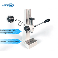 Presse manuelle Longxin BHP-1R de type rack avec fonction de verrouillage automatique, haute pression et haute rigidité, machine de presse mécanique